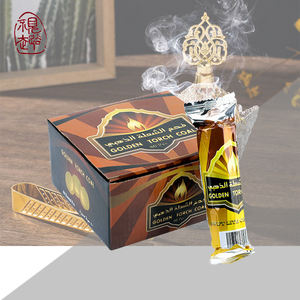 Charbon à chicha en coquille de noix de coco rond de 33 mm, allumage rapide, sans fumée, durée de combustion de 50 à 70 minutes, taille universelle, comprimés - Product Image 3