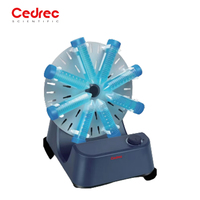 Rotateur de tubes professionnel à vitesse réglable 10-70 tr/min avec écran LCD numérique pour biologie moléculaire, biochimie et laboratoire clinique