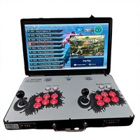 Nouveau Modèle 2024, Console de Jeu Vidéo d'Arcade Pliable Portable 22 Pouces, 26800 en 1, Boîte de Pandore, en Vente