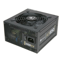 Alimentation électrique haute performance CORSAIR Professional Series Gold AX650 650W 80 PLUS GOLD certifiée, entièrement modulaire, PFC actif