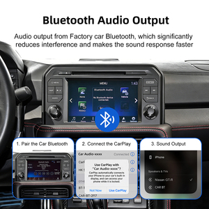 Rhythm No Drill Install CarPlay Upgrade Module Old Vehicle Intelligent Function Full Function Expansion for Nissan GTR 2017-2024 - Product Image 4