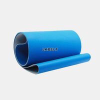 Banda Transportadora de PU de Grado Alimenticio, Banda Transportadora Industrial de Tamaño Personalizado para Máquina Selladora/Máquina Empacadora