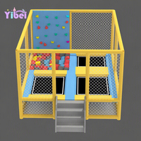 Équipement de parc d'attractions intérieur commercial de haute qualité, trampoline de gymnastique extérieur personnalisé certifié CE, capacité 100-500 kg