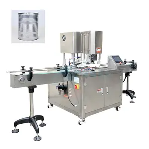 Fully Automatic Large Capacity Can Sealing Machine Tin Can Cap Seal Machine