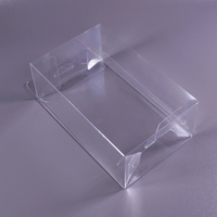 Boîtes d'emballage transparentes en plastique PET PVC personnalisées avec trou suspendu Boîtes de rangement en plastique PET Boîte cadeau transparente