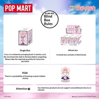 Vente en gros de figurines authentiques POPMART Puella Magi Madoka Magica Classic Scene Series en PVC, boîte mystère, décorations exquises, figurines mignonnes