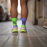 Chaussettes de course personnalisées en promotion, chaussettes de cyclisme performantes aérodynamiques pour le cyclisme et la course, chaussettes de course en nylon pour hommes et femmes