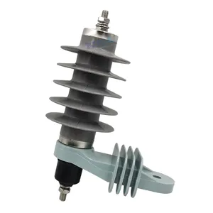 Arrester Polymer Lightning Arrester 10KV 5KA 10KA Znic Oxide Composite Surge Arrester