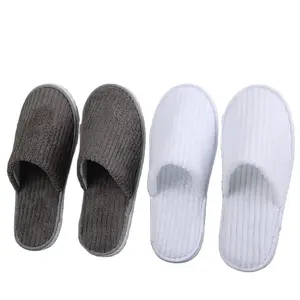 Manufacturer low price eva non slip sole hotel slippers for women and men