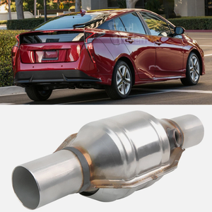 ตัวเร่งปฏิกิริยาแบบตรงรุ่น EPA สำหรับ <span class=keywords><strong>Toyota</strong></span> Prius 1.8L ปี 2010-2015 ท่อไอเสียขนาด 2 นิ้ว พร้อมแผ่นกันความร้อน 17410-37160 รับประกันไม่มีรหัสข้อผิดพลาด CEL <span class=keywords><strong>P0420</strong></span> - Product Image 2