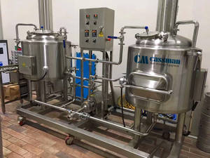 CASSMAN CRAFT Pilot <span class=keywords><strong>Pro</strong></span> 1 BBL Système de brassage pour hôtels 1BBL Capacité du fermenteur 100L Composants du réservoir Équipement de fermentation - Product Image 2