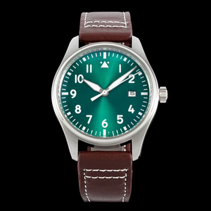 นาฬิกากลไกสแตนเลสสตีลสำหรับผู้ชายนาฬิกาข้อมือโลโก้ของคุณเองหรูหราสไตล์ที่กำหนดเอง - Product Image 1