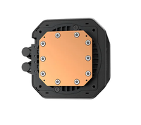 Nouveau refroidisseur de processeur en aluminium D-e-e-p-Cool LM360 120 mm avec roulement à fluide, LED RVB adressable, fonctionnement silencieux (36,07 dB) pour boîtier d'ordinateur