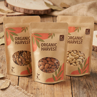 Sachet Doypack Personnalisé Imprimé Numérique Refermable avec Fermeture Zip, Qualité Alimentaire, pour Snacks, Bonbons et Noix