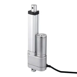 china cheap 3 stages telescopic linear actuator/Lifting Columns 12/24v for door opener and window-with-potentiometer-feedbacking