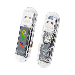 Carte de développement <span class=keywords><strong>LILYGO</strong></span> T-Dongle-C5 ESP32-C5, Wi-Fi double bande, écran LCD IPS de 0,96 pouce, dongle USB, 16 Mo de mémoire flash, 8 Mo de PSRAM, prise en charge de la carte TF - Product Image 4
