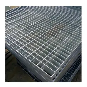 Construction Building Material Metal Serrated drainage covers Steel Grating