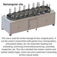 Ligne d'usinage de bloc-cylindres de moteur alimentée par l'IA, robot articulé 6 axes, intégration de moteur PLC, répétabilité de 0,07 mm, charge de 12 kg