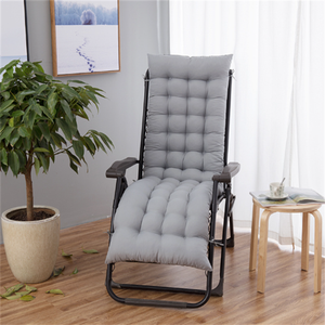 Coussin <span class=keywords><strong>de</strong></span> chaise longue d'extérieur, coussin <span class=keywords><strong>de</strong></span> siège pour chaise à bascule, coussin lombaire pour <span class=keywords><strong>baie</strong></span> vitrée, pliable et écologique - Product Image 4