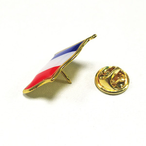 Épinglette drapeau <span class=keywords><strong>de</strong></span> la France, motif international ondulant, pour chapeau, cadeau patriotique international - Product Image 5
