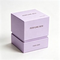 Boîte d'emballage de luxe pour bougies, design élégant, impression personnalisée de haute qualité, boîte d'emballage pour parfums, boîte cadeau pour bougies à l'encre de soja