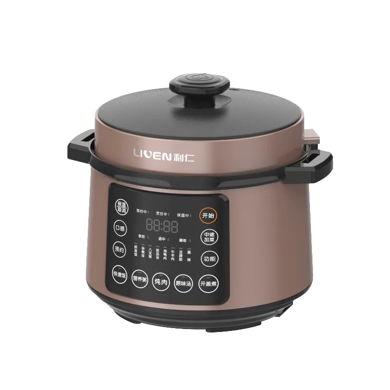 Electric Pressure Cooker Programmable 5 Quart Non-Stick Pot 12 in 1 Programmable Multipot Cooker with bonus Stainless Steel P