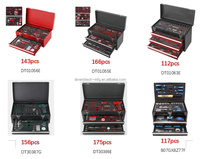 Ensemble de perceuse électrique sans fil au lithium 8V Hi-Spec de 175 pièces, outils en acier au chrome-vanadium, emballage en coffret rigide, multifonctionnel, OEM