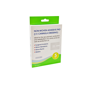 Pansement stérile de qualité médicale pour cathéter intraveineux, transparent, respirant, non tissé, adhésif, pour une fixation sécurisée du cathéter - Product Image 2