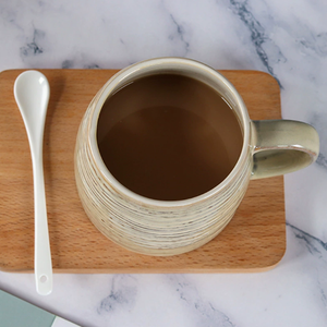 Nueva Taza de Café de Porcelana con Diseño en Relieve 3D Estilo Caricatura, Personalizable, Regalos Empresariales, Apta para Lavavajillas y Microondas - Product Image 4