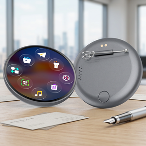 Temporizador Inteligente con Pantalla Táctil OLED de 1.85 Pulgadas, Diseño Giratorio, Recargable por USB, Cuerpo de Plástico para Insignia Electrónica Portátil - Product Image 1