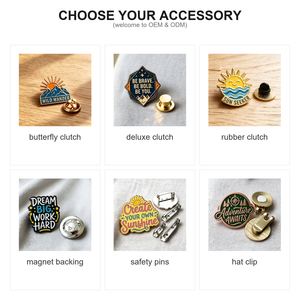 Pins magnétiques personnalisés à conception gratuite, épingles à revers en émail à longue tige, badges de chapeau en métal avec logo d'entreprise sur mesure, fabricant en gros - Product Image 5