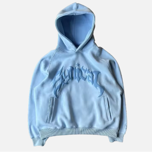 Sweat-shirt à capuche pour hommes avec logo imprimé 3D personnalisé DIY 100% coton 400G Pull lourd Tailles européennes/américaines - Product Image 3