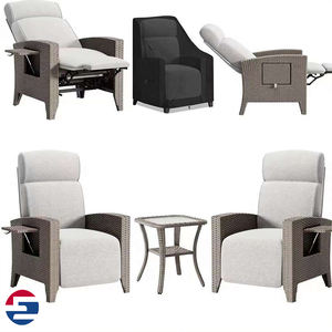 Sillón <span class=keywords><strong>Reclinable</strong></span> Moderno de Ratán para Jardín, <span class=keywords><strong>Terraza</strong></span>, Patio y Balcón, Origen China - Product Image 2