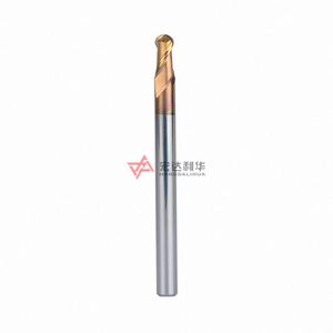 Fresas de punta esférica de carburo con ángulo de hélice de 30 grados, 2 filos, con piezas de herramienta L50/60/75/100mm - Product Image 4