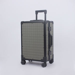 Distribuidor Exclusivo Lujo 2025 Valise De Voyage Maleta de aluminio completo Panel de aluminio duro Tamaño amigable para viajes Poliéster - Product Image 2