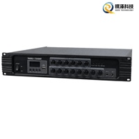 Amplificateur PA à tension constante 120W à 180W avec contrôle USB Bluetooth 4, 6 ou 8 zones pour systèmes de sonorisation commerciaux