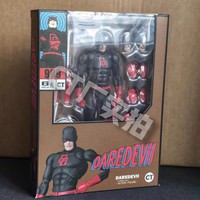 Figur Aksi Marvel Daredevil Hitam Gaya Komik MAFEX CT Factory, Model Koleksi Tom Hiddleston, PVC, Perakitan