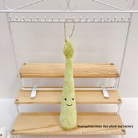 Boneka Kaktus Lucu dan Kreatif, Gantungan Tas Mainan Plush untuk Hadiah