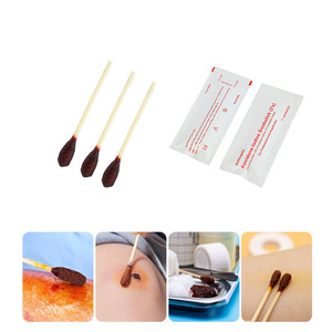 สำลีพันไอโอดอฟอร์แบบพกพา สำหรับจัดเก็บและใช้งานง่ายในชุดเดินทางและชุดปฐมพยาบาล - Product Image 6