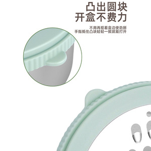 Râpe à fromage 4-en-1 avec bol rond, râpe multifonctionnelle en acier inoxydable pour fromage et légumes - Product Image 5