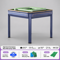 Nouvelle machine à mahjong à profil bas avec fente directe pour débloquer les tuiles, table de mahjong électrique entièrement automatique pour usage domestique et en casino