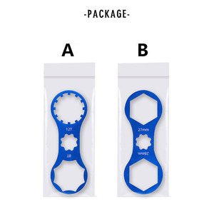 Outil <span class=keywords><strong>de</strong></span> démontage <span class=keywords><strong>de</strong></span> fourche <span class=keywords><strong>de</strong></span> vélo, clé <span class=keywords><strong>de</strong></span> couverture d'épaule <span class=keywords><strong>de</strong></span> fourche <span class=keywords><strong>de</strong></span> vélo, outil <span class=keywords><strong>de</strong></span> réparation <span class=keywords><strong>de</strong></span> capuchon <span class=keywords><strong>de</strong></span> fourche avant en alliage d'aluminium - Product Image 6