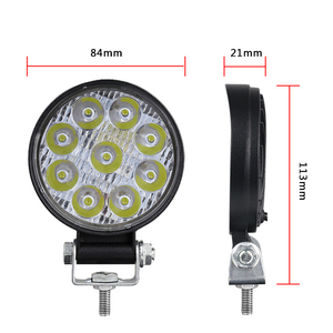 <span class=keywords><strong>Mini</strong></span> lámpara de conducción <span class=keywords><strong>LED</strong></span> blanca <span class=keywords><strong>FOCO</strong></span> de 27W para coches, camiones, ATV, para trabajo todoterreno, nueva condición para accesorios de Tractor de coche - Product Image 1