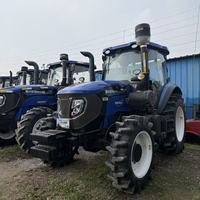 Tracteur Lovol M1404-5X Euro IV, modèle amélioré 2024, boîte de vitesses à 12+12 rapports, haute efficacité