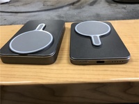 Batterie externe mince de haute qualité 10000mAh en alliage d'aluminium magnétique avec chargeur sans fil 22.5W PD15W à charge rapide