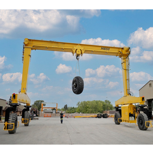 رافعة جسرية للإطارات المطاطية أحادية الشعاع رافعة جسرية متحركة <span class=keywords><strong>20</strong></span> طن للأنشطة الخارجية - Product Image 1