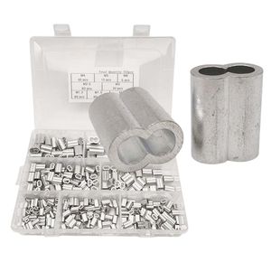 ปลอกอลูมิเนียมรูปไข่สำหรับเชื่อม<span class=keywords><strong>สาย</strong></span><span class=keywords><strong>เอ็น</strong></span><span class=keywords><strong>ตก</strong></span><span class=keywords><strong>ปลา</strong></span> เครื่องมือยึดสายไฟความแม่นยำสูง ชุบสังกะสี บรรจุภัณฑ์กล่องแบบกำหนดเองได้ - Product Image 5