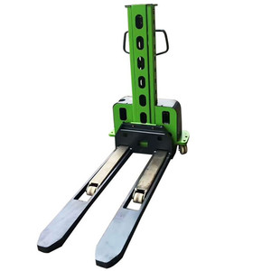 Portable 500Kg Self Loading <strong>Automatic</strong> Lift Electric <strong>Manual</strong> Hand <strong>Stacker</strong> Forklift <strong>Automatic</strong> <strong>Stacker</strong> - Product Image 3