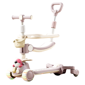 <span class=keywords><strong>Scooter</strong></span> Multifuncional 5 en 1 de Plástico para Niños, Plegable, con Cuatro Ruedas - Product Image 4