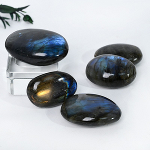 Piedra de Labradorita Azul Natural Pulida con Brillo, Piedra de Cristal para Regalos, Venta al Por Mayor - Product Image 3